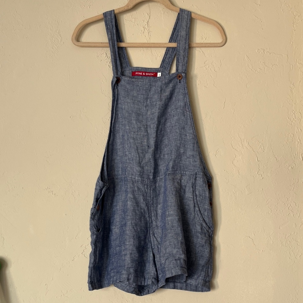 Pyne & Smith Linen Shortalls